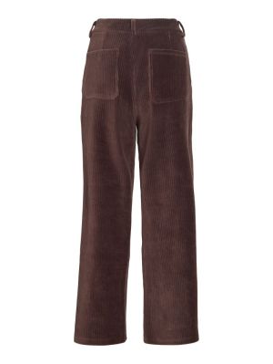 VIKITA RW WIDE CORDUROY PANTS Coffee Bean