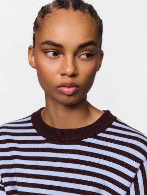 PCJASSY LS O-NECK KNIT NOOS BC Hot Fudge/CASHM