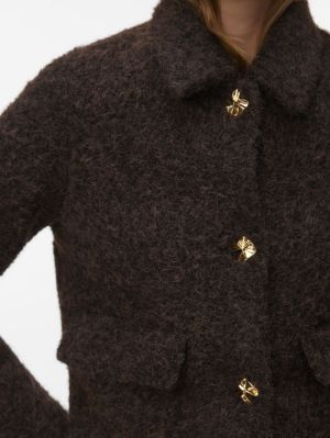 VMELENAHOLLY SHORT JACKET BOO Chocolate Torte