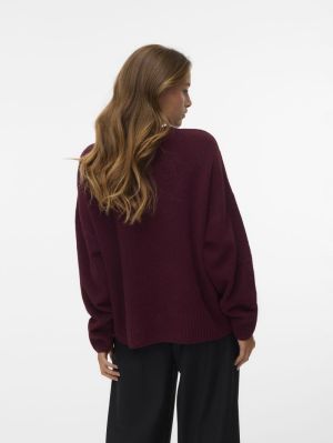 VMBOOM LS O-NECK PULLOVER GA N Winetasting/MEL