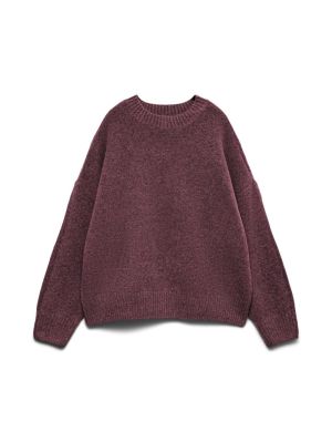 VMBOOM LS O-NECK PULLOVER GA N Windsor Wine/ME