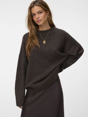 VMBOOM LS O-NECK PULLOVER GA N Chocolate Torte