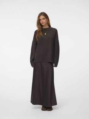 VMBOOM LS O-NECK PULLOVER GA N Chocolate Torte