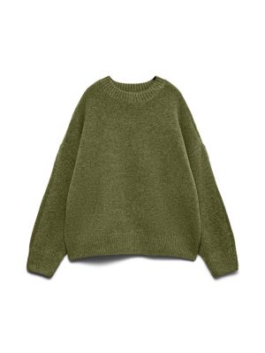 VMBOOM LS O-NECK PULLOVER GA N Sphagnum/MELANG