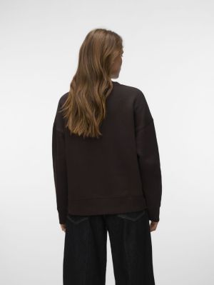 VMCAISA ALINA LS SWEAT BOX JRS Chocolate Torte