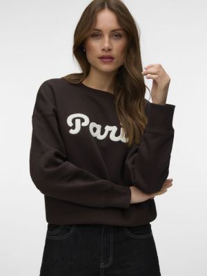 VMCAISA ALINA LS SWEAT BOX JRS Chocolate Torte