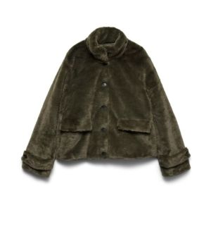 VMSONJAEVA SHORT JACKET GA BOO Forest Night