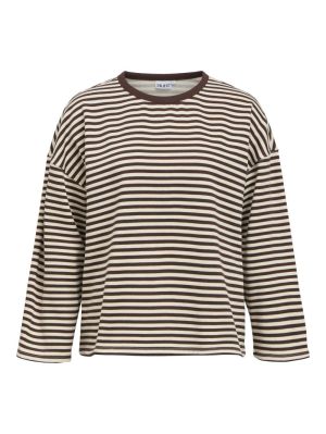 OBJINARA LS LO SWEATSHIRT E AU Seal Brown/Birc