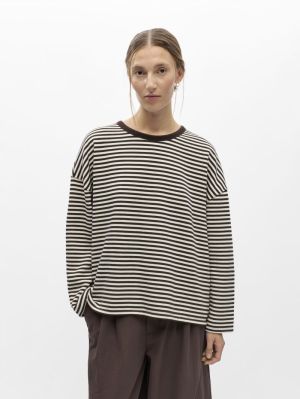 OBJINARA LS LO SWEATSHIRT E AU Seal Brown/Birc