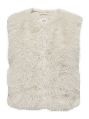 JDYORA FAUX FUR WAISTCOAT OTW Birch