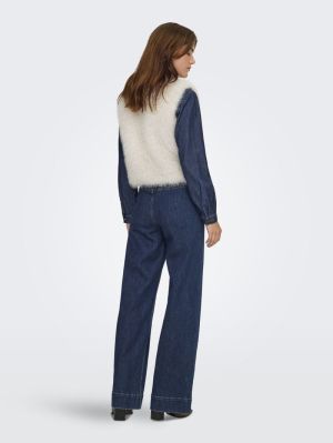 JDYORA FAUX FUR WAISTCOAT OTW Birch
