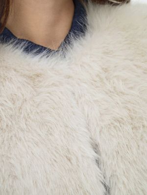 JDYORA FAUX FUR WAISTCOAT OTW Birch