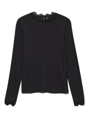 VMROSA LS HIGHNECK TOP GA JRS Black