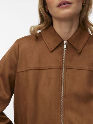 VMJOSEIDA SHORT JACKET BOO Cognac