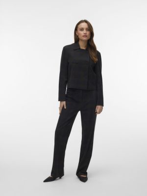 VMMALLI HW STRAIGHT CHECK PANT Navy Blazer/CHO
