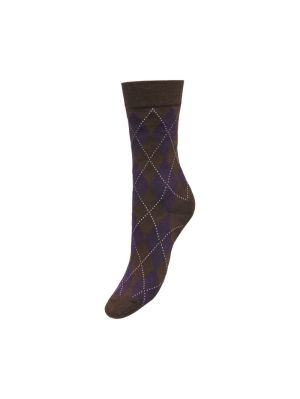 JDYGLIMA ARGYLE SOCKS JRS Coffee Bean/SAS