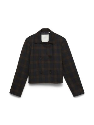 VMMALLI LS SHORT CHECK BLAZER Navy Blazer/CHO