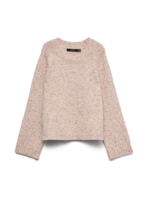 VMINGRID LS O-NECK PULLOVER Pink Dogwood/W.