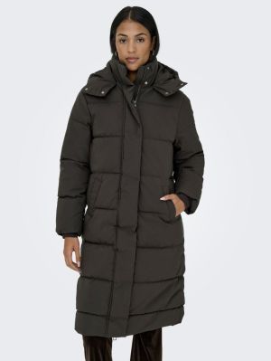 JDYMAJA LONG PADDED JACKET OTW Chocolate Torte