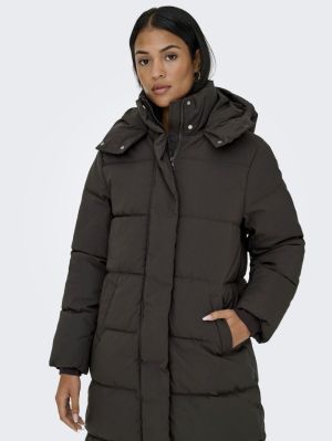 JDYMAJA LONG PADDED JACKET OTW Chocolate Torte