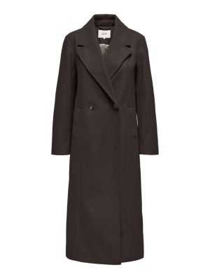 JDYVIOLA LIFE X-LONG COAT OTW Chocolate Torte