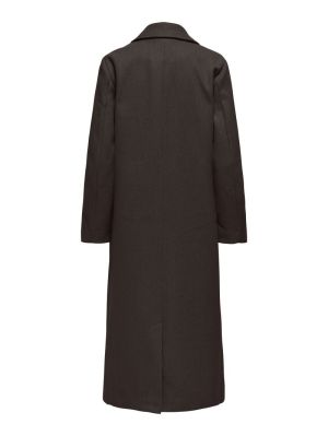 JDYVIOLA LIFE X-LONG COAT OTW Chocolate Torte