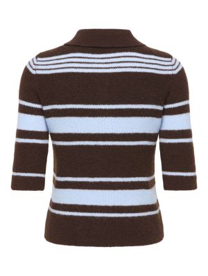 ONLLOUISIA SS COLLAR POLO KNT Coffee Bean/Cas