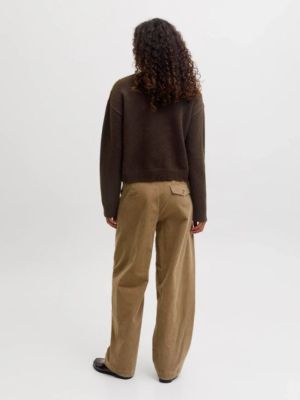 JXHARVI CREW NECK KNIT Demitasse