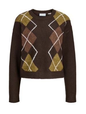 JXHARVI CREW NECK KNIT Demitasse