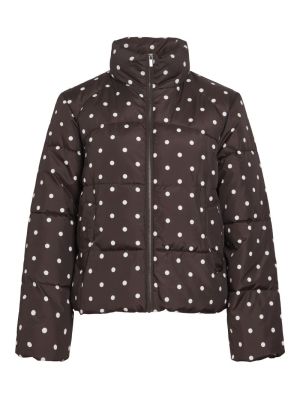VIKARLA NEW PRINTED PUFFER JAC Coffee Bean/WHI