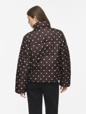VIKARLA NEW PRINTED PUFFER JAC Coffee Bean/WHI