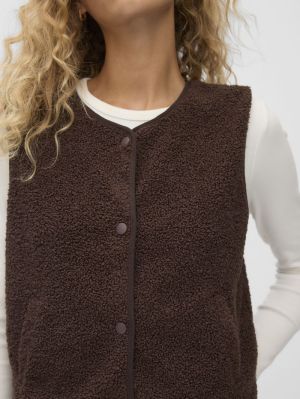 VMGILLY SL GILET JRS NOOS Chocolate Marti