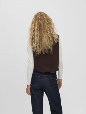 VMGILLY SL GILET JRS NOOS Chocolate Marti