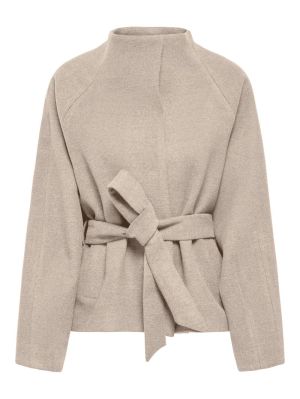 JDYBLAKE SHORT BELT JACKET OTW Oatmeal/MELANGE