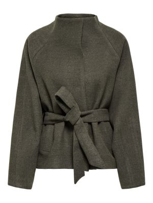 JDYBLAKE SHORT BELT JACKET OTW Black Olive/MEL
