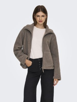 ONLMEGAN TEDDY JACKET OTW NOOS Walnut