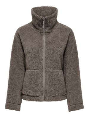 ONLMEGAN TEDDY JACKET OTW NOOS Walnut