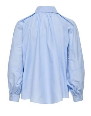 ONLRIVER LS SHIRT OX WVN Cashmere Blue