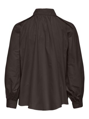 ONLRIVER LS SHIRT OX WVN Coffee Bean