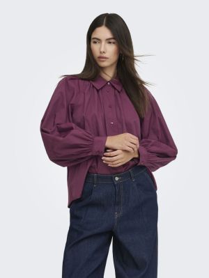 ONLRIVER LS SHIRT OX WVN Fig