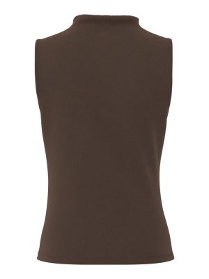 PCMADISON SL DRAPED TOP JRS NO Hot Fudge