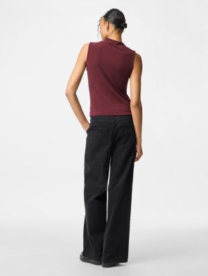 PCMADISON SL DRAPED TOP JRS NO Tawny Port