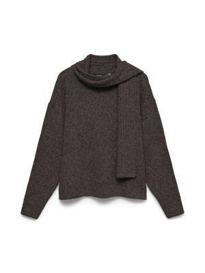 VMGIANNA LS SCARF PULLOVER Chocolate Torte